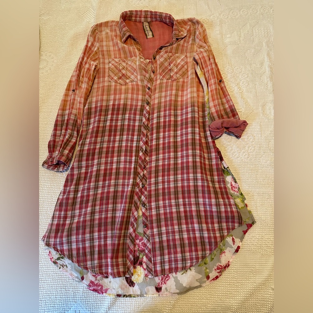 (SOLD) Aratta Silent Journey Shirt Dress/Duster